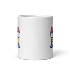 A.D.D. Wired For Greatness | White Glossy Mug | The Neurospicy Store