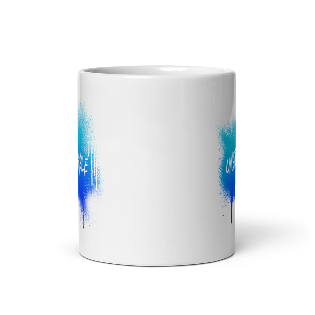 Unstoppable | White Glossy Mug | The Neurospicy Store