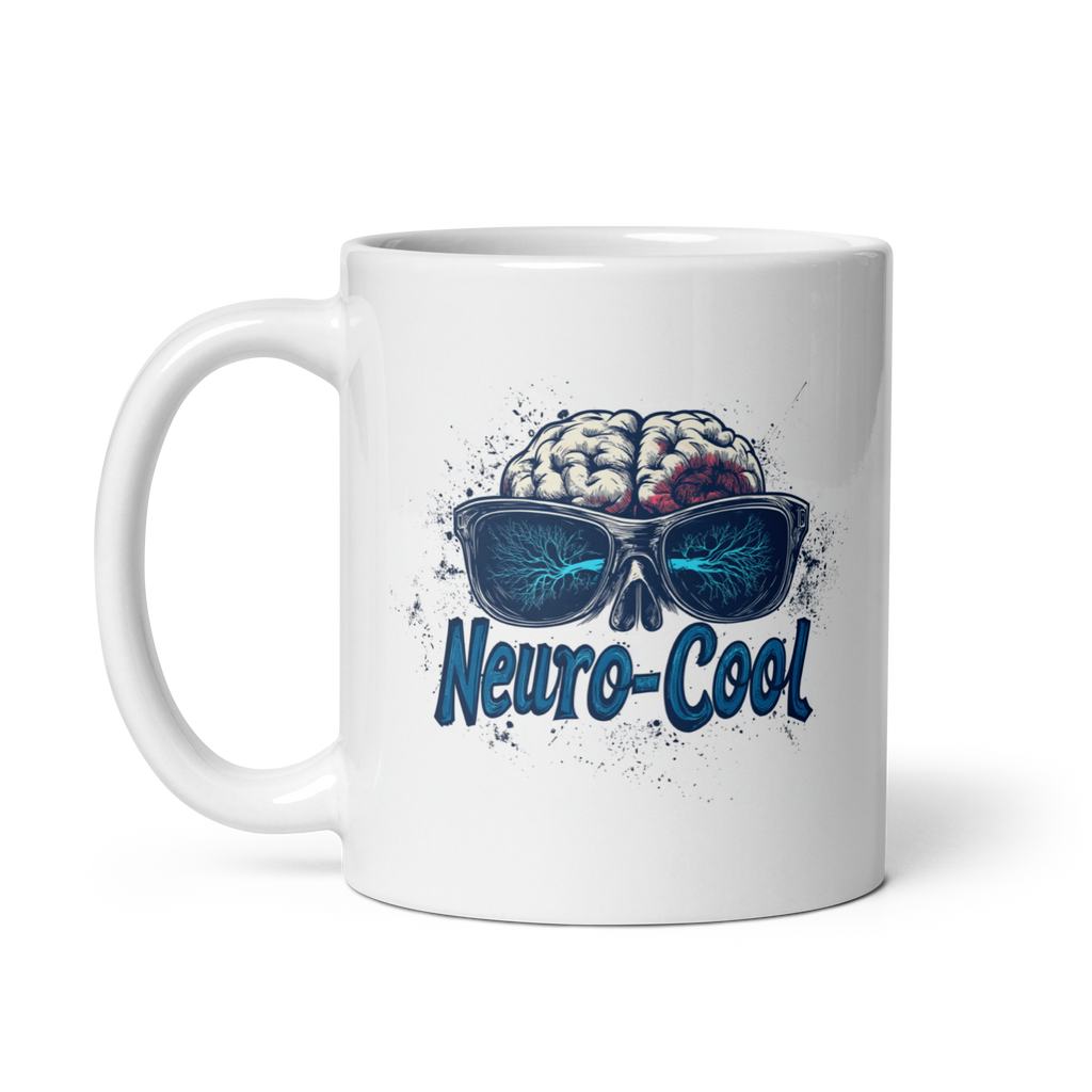 Neuro-Cool | White Glossy Mug | The Neurospicy Store