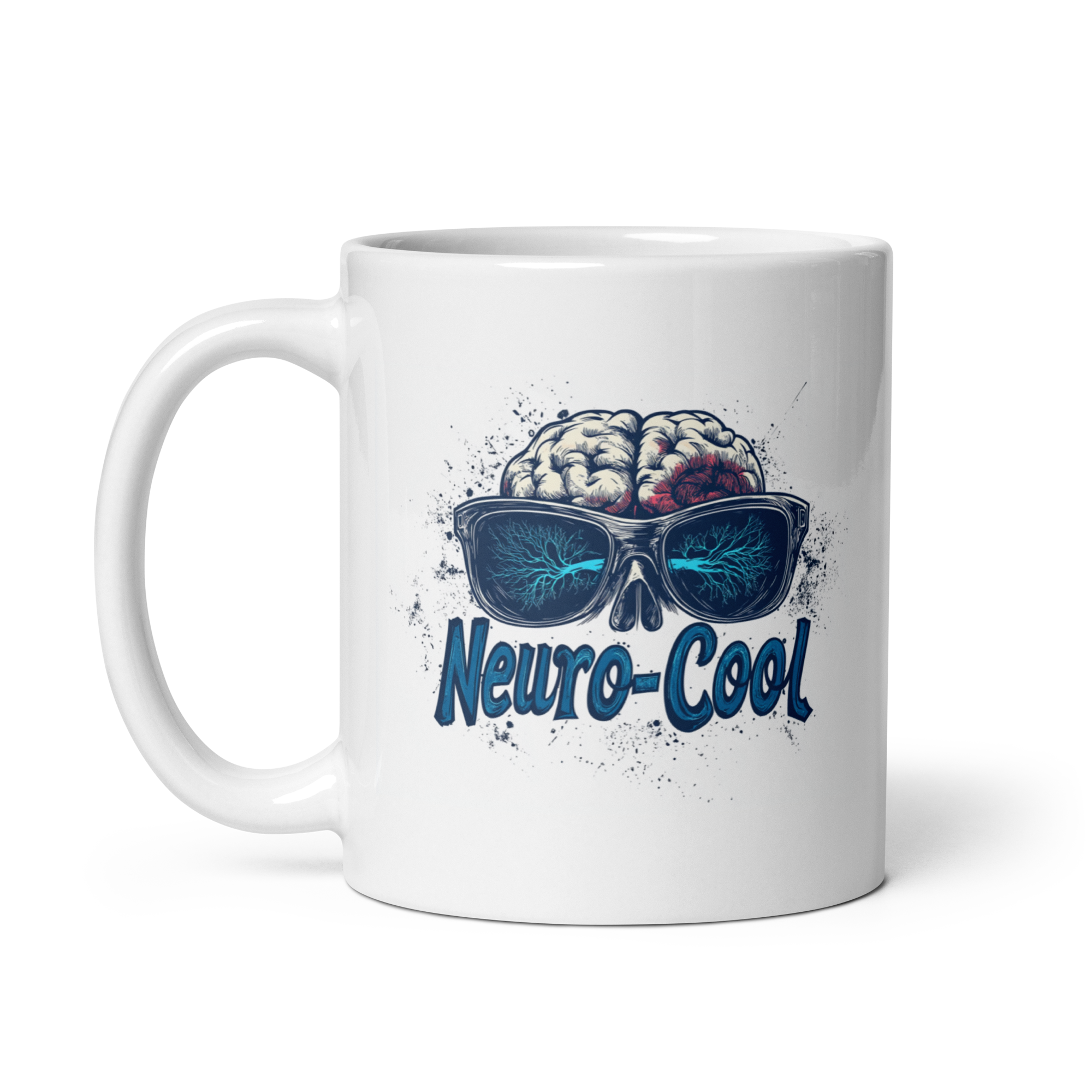 Neuro-Cool | White Glossy Mug | The Neurospicy Store