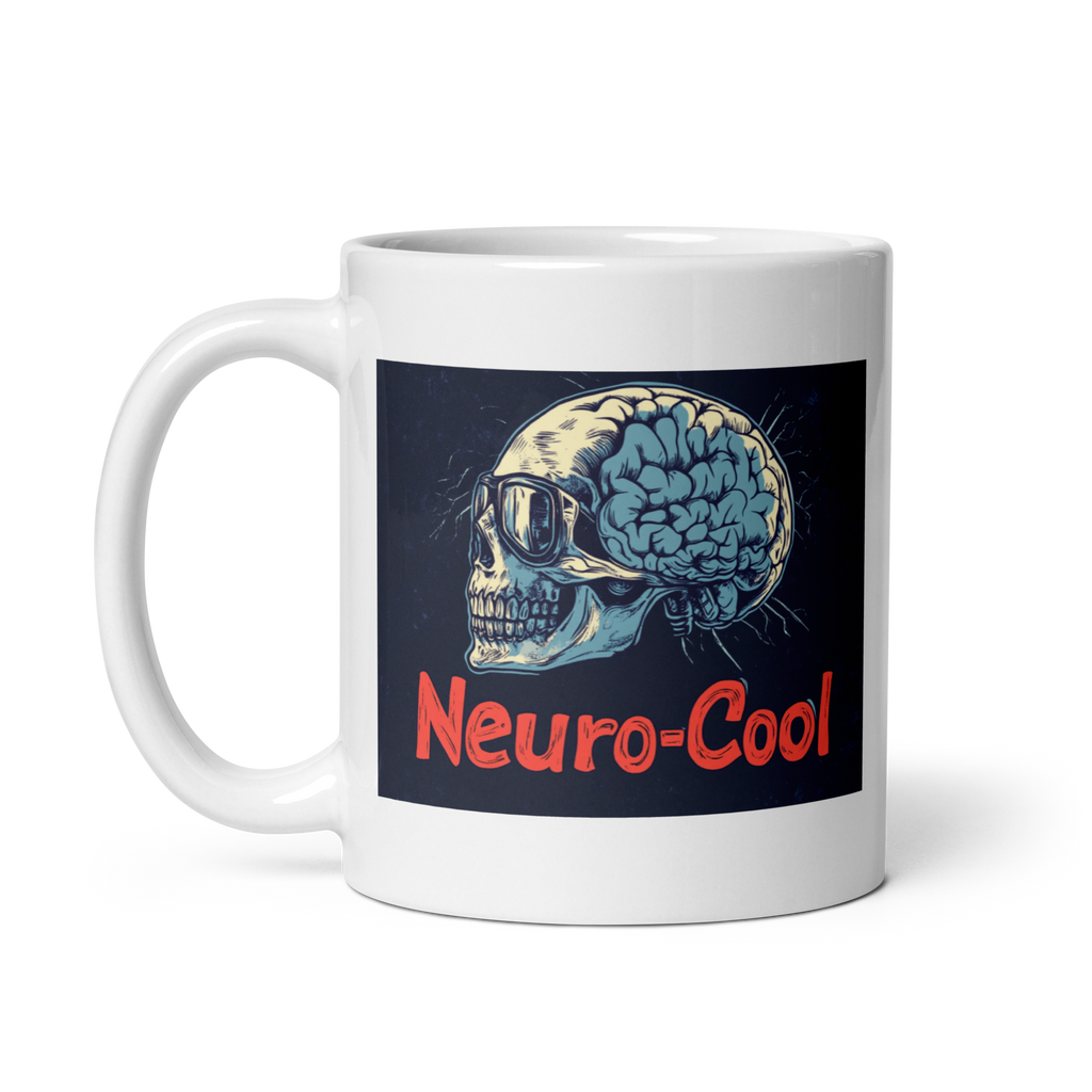 Neuro-Cool | White Glossy Mug | The Neurospicy Store