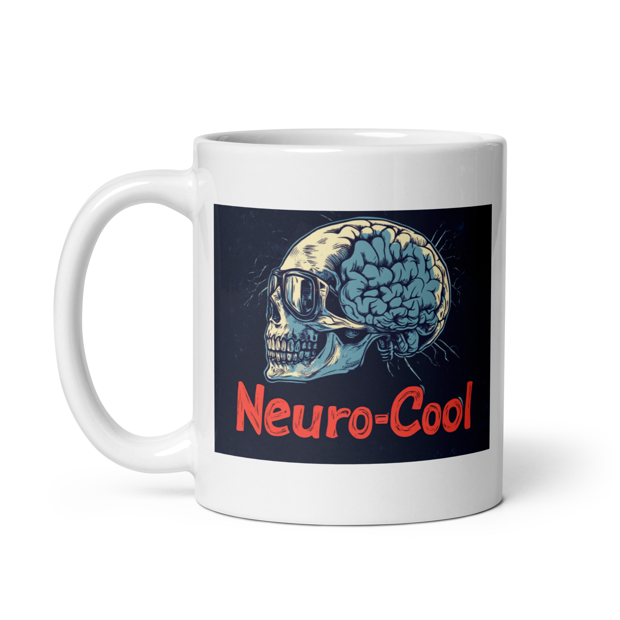Neuro-Cool | White Glossy Mug | The Neurospicy Store