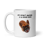 My Spirit Animal Is A Good Boy | White Glossy Mug | The Neurospicy Store