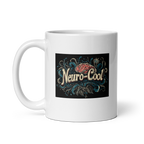 Neuro-Cool Neurodiversity | Glossy White Mug | ND Statements with Attitude white-glossy-mug-white-11-oz-handle-on-left-67dc64d6a4157 Kitchen & Dining > Drinkware > Mugs