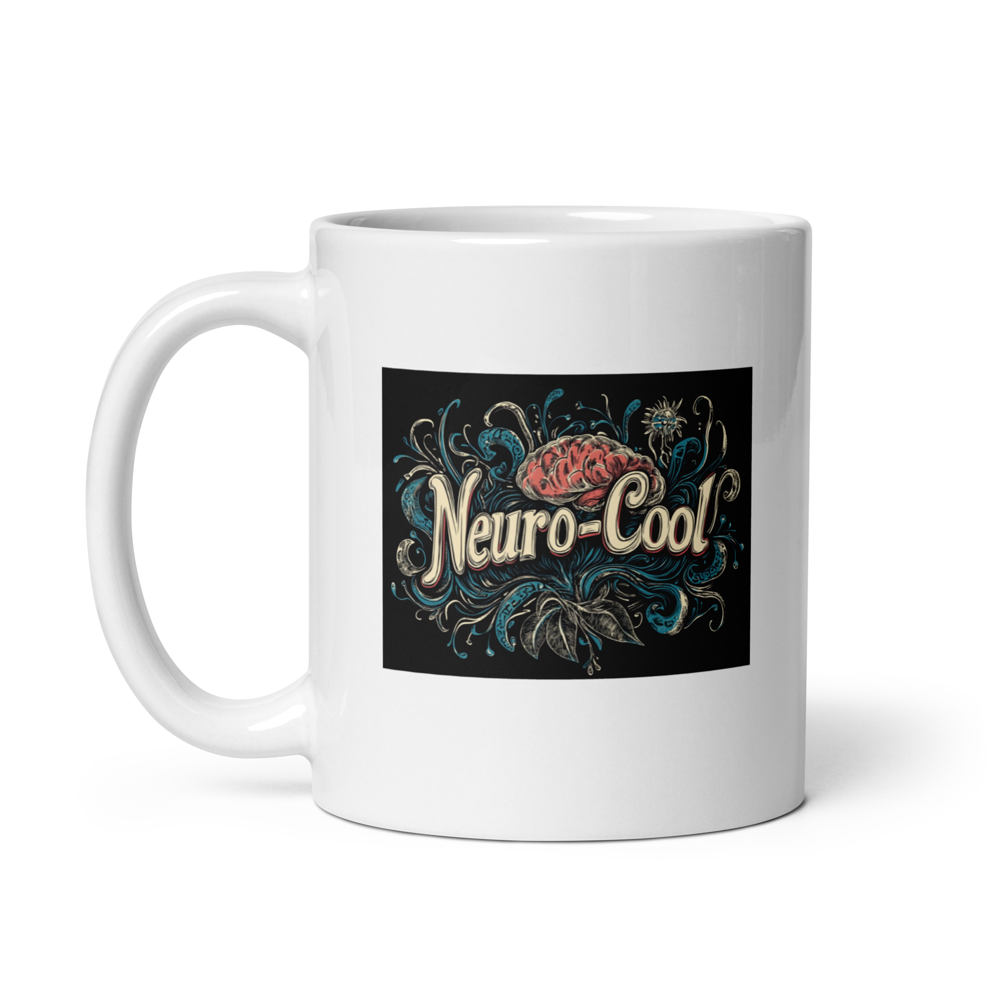 Neuro-Cool | White Glossy Mug | The Neurospicy Store