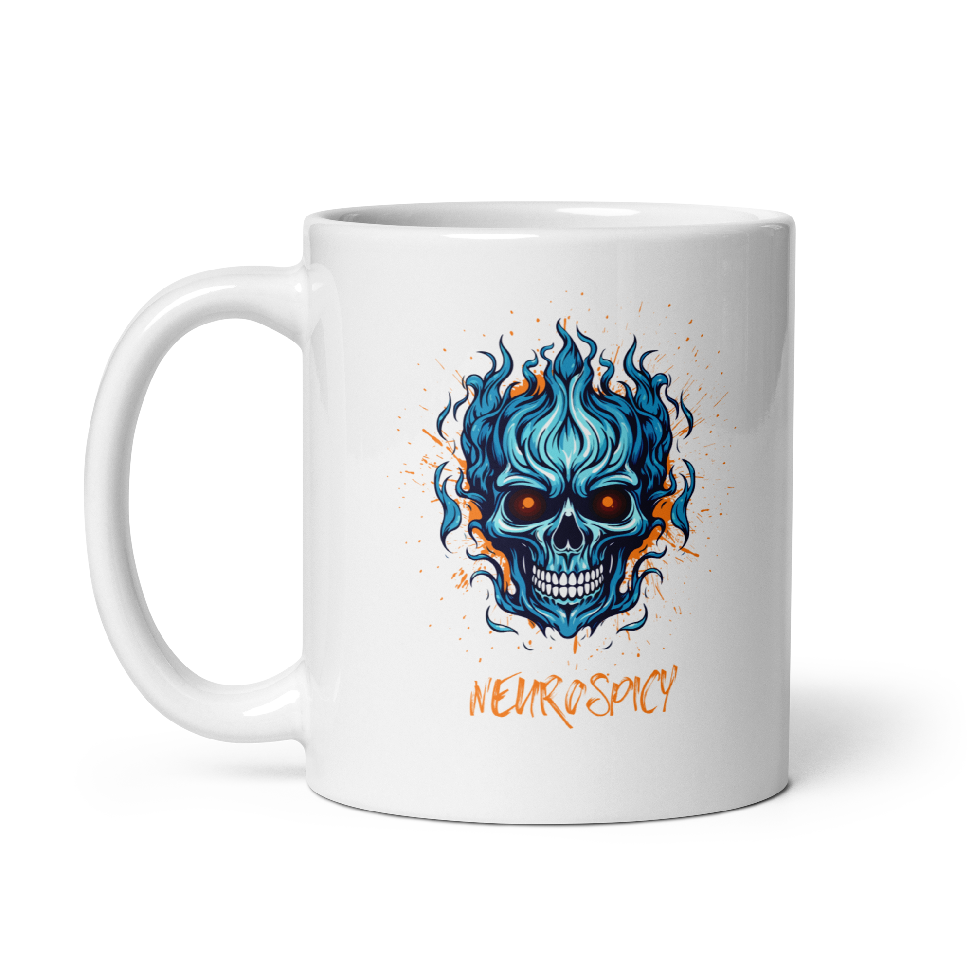 Neurospicy | White Glossy Mug | The Neurospicy Store