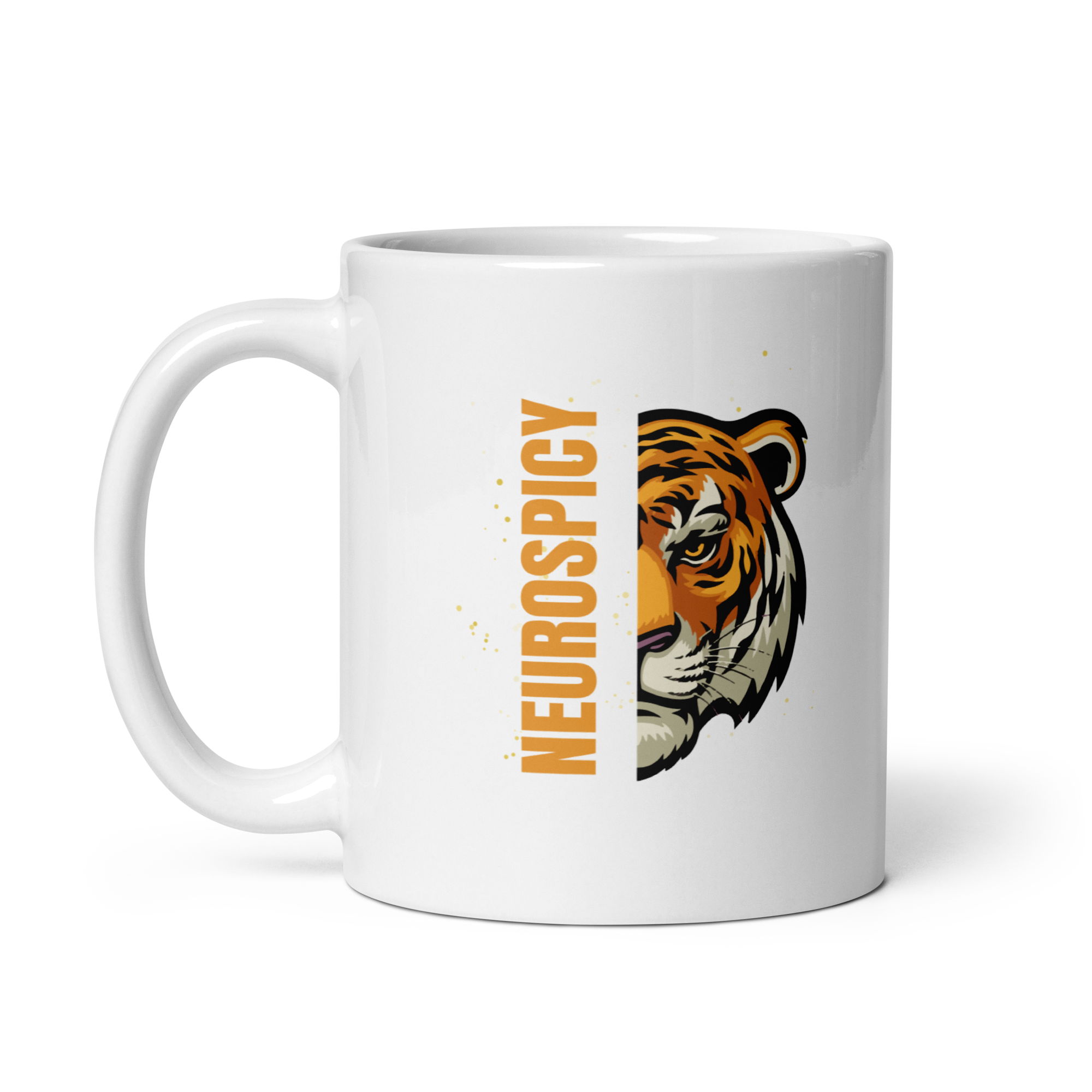 Neurospicy | White Glossy Mug | The Neurospicy Store