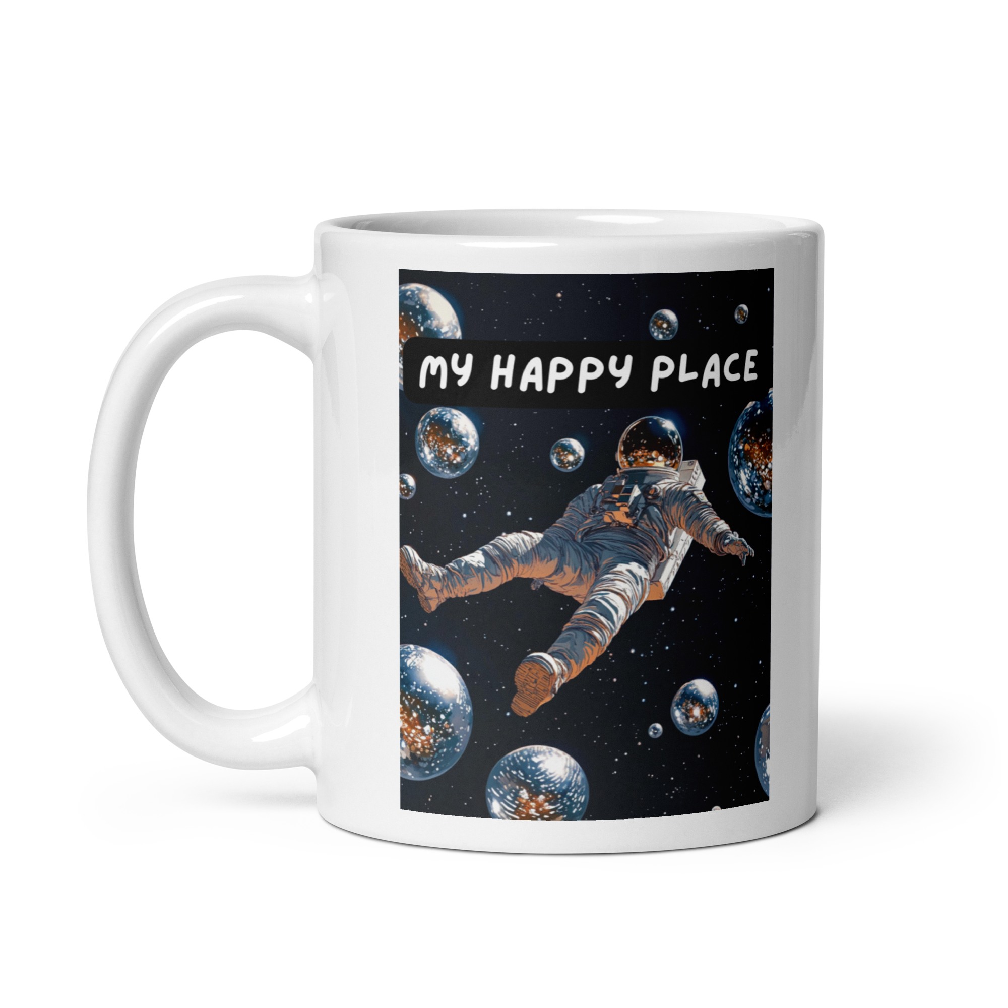 My Happy Place | White Glossy Mug | The Neurospicy Store