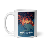 ADHD Deep Sleep | White Glossy Mug | The Neurospicy Store