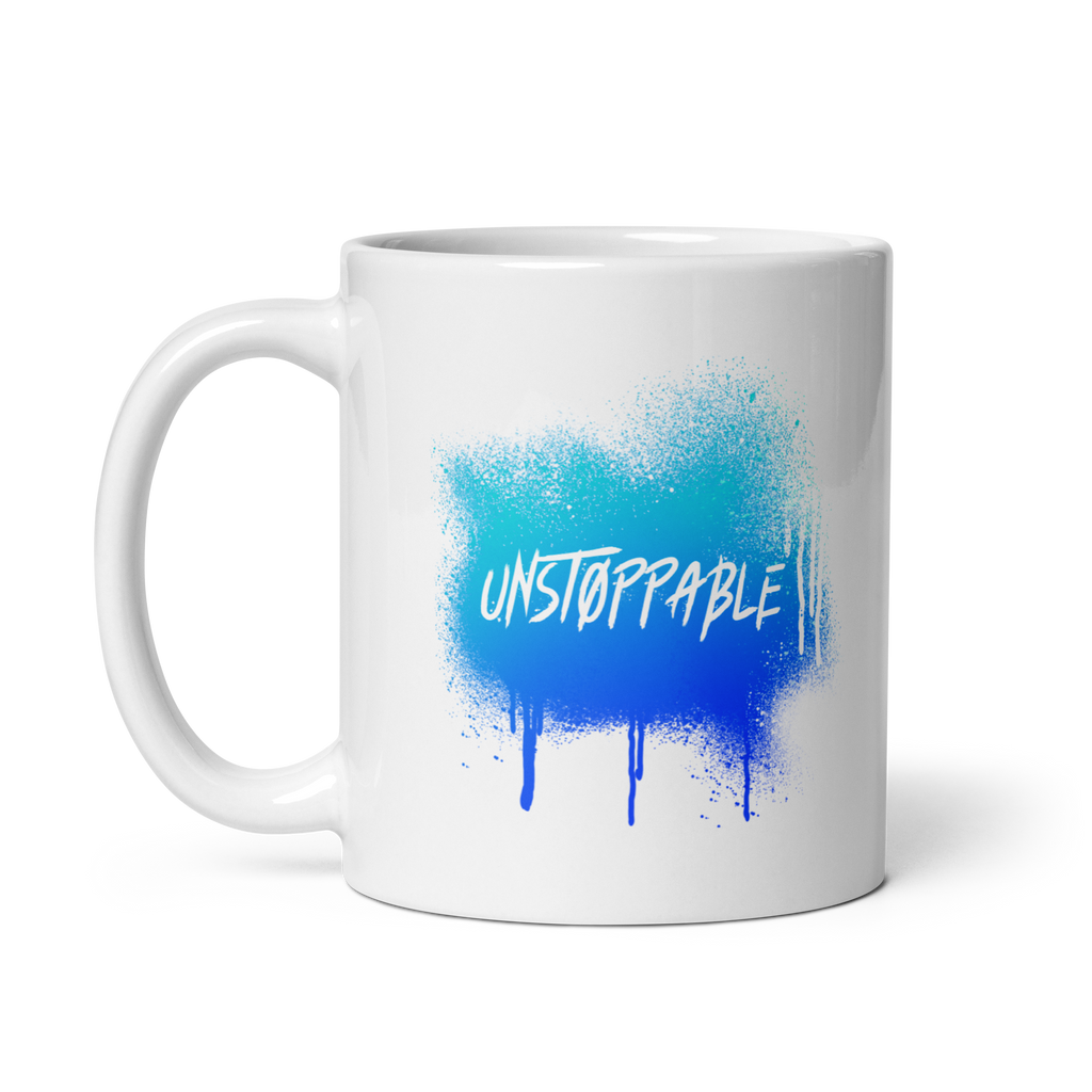Unstoppable | White Glossy Mug | The Neurospicy Store