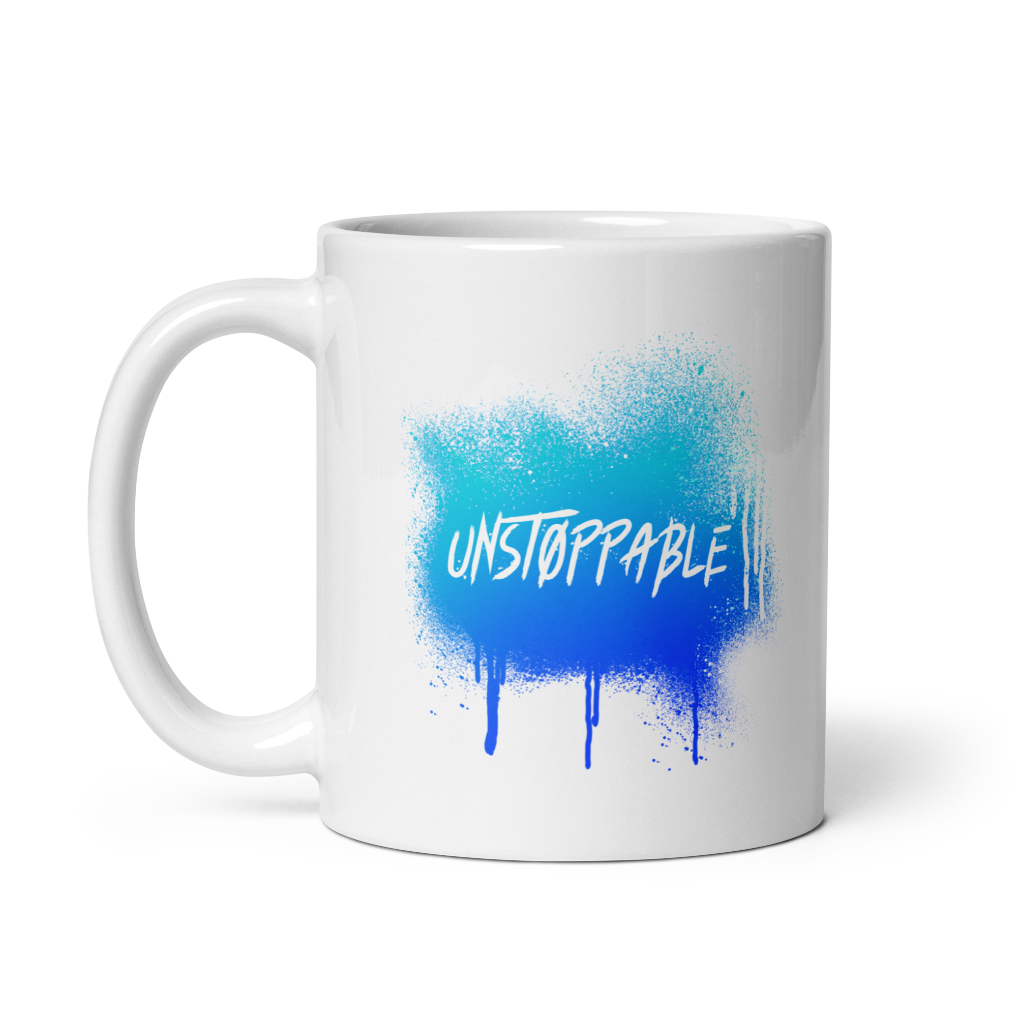 Unstoppable | White Glossy Mug | The Neurospicy Store