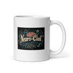 Neuro-Cool Neurodiversity | Glossy White Mug | ND Statements with Attitude white-glossy-mug-white-11-oz-handle-on-right-67dc64d6a3540 Kitchen & Dining > Drinkware > Mugs