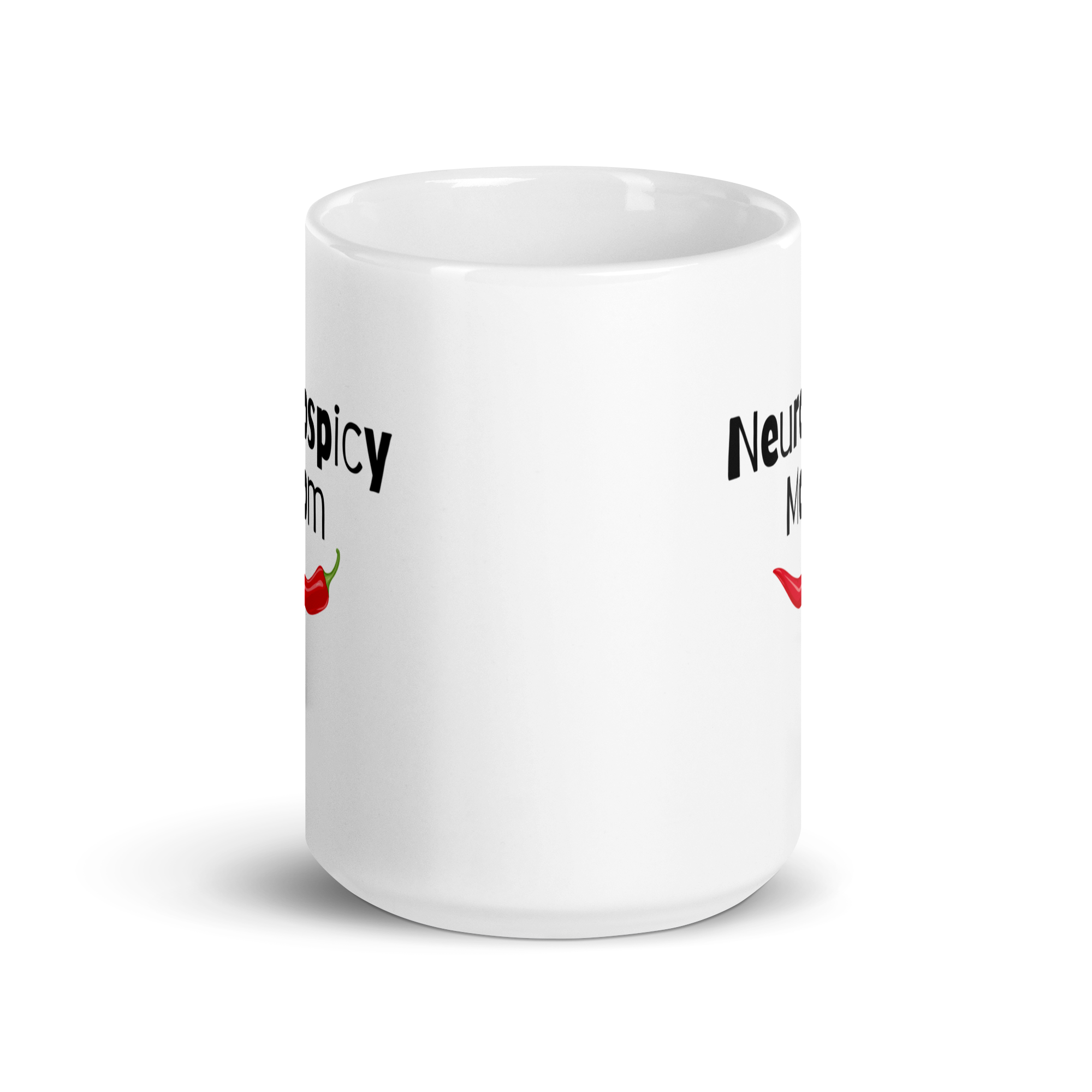 Neurospicy Mom | White Glossy Mug | The Neurospicy Store