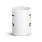 Neurospicy Mind Alert Caution! Contents Are Sizzling Hot | White Glossy Mug | The Neurospicy Store