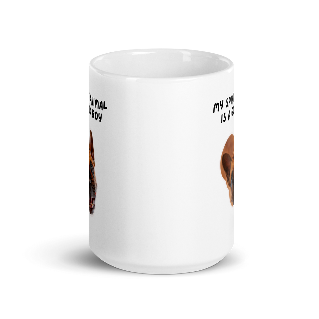 My Spirit Animal Is A Good Boy | White Glossy Mug | The Neurospicy Store