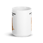 My Spirit Animal Is A Dog | White Glossy Mug | The Neurospicy Store