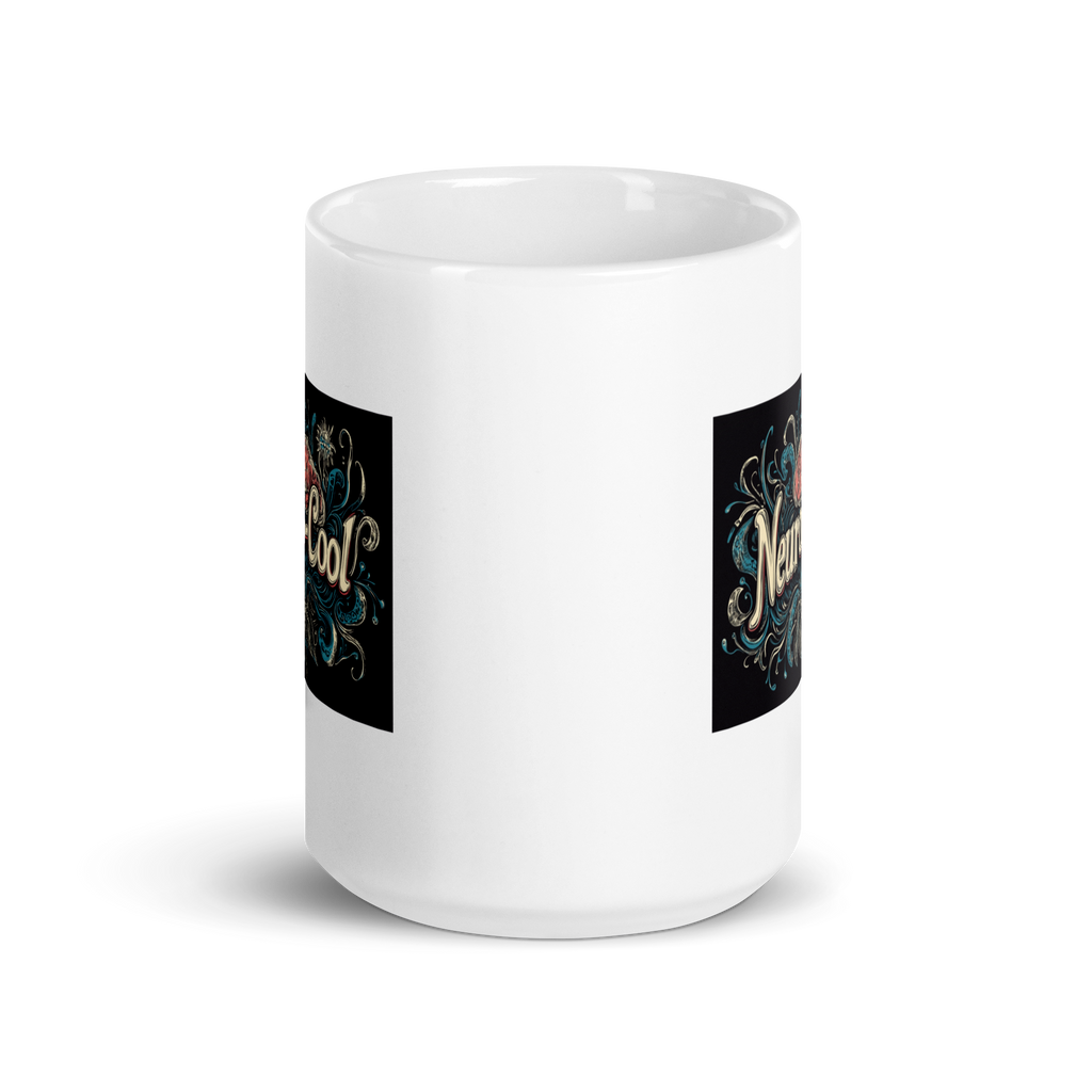 Neuro-Cool Neurodiversity | Glossy White Mug | ND Statements with Attitude white-glossy-mug-white-15-oz-front-view-67dc64d6a438b Kitchen & Dining > Drinkware > Mugs