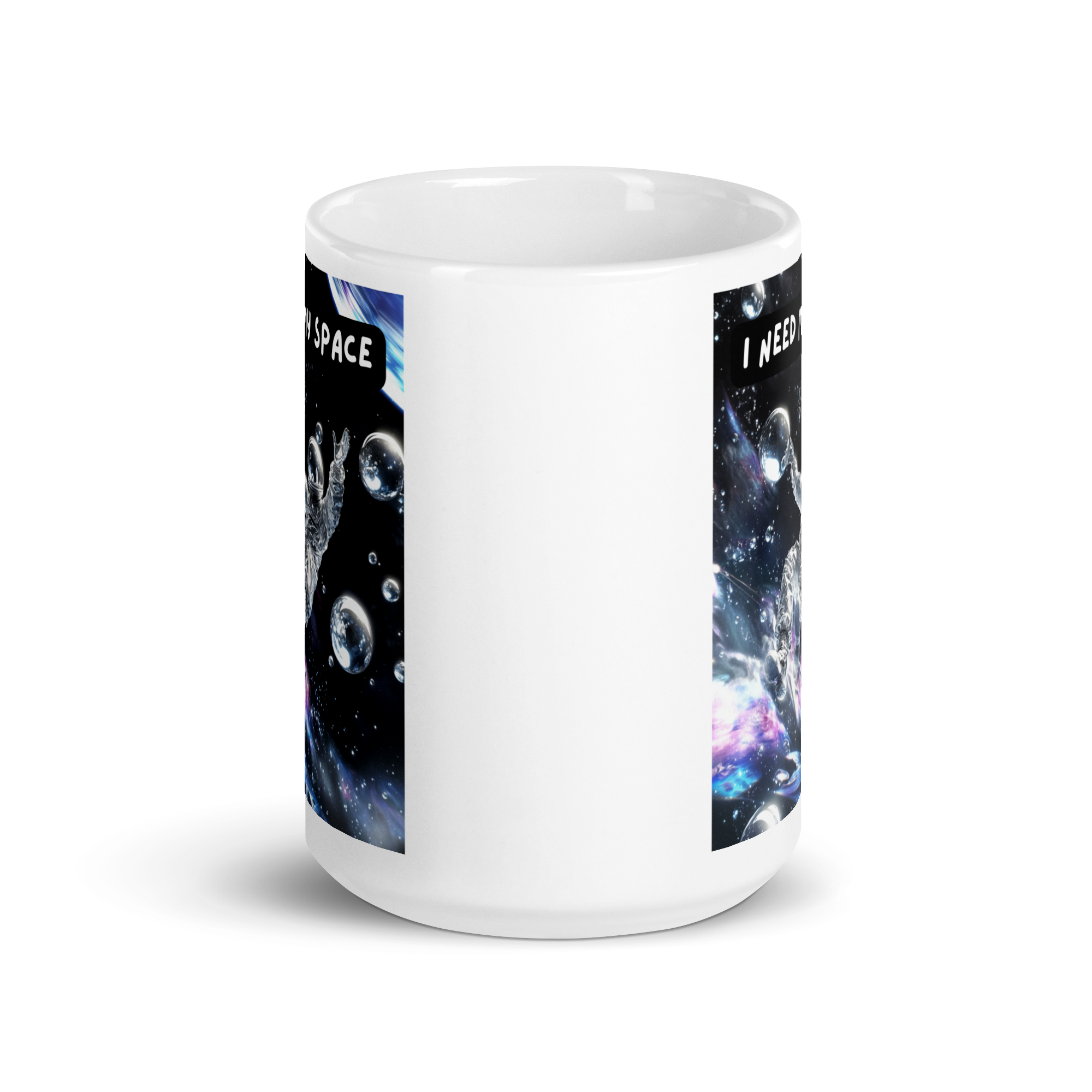 I Need My Space | White Glossy Mug | The Neurospicy Store