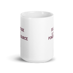 Solitude Is My Power Source | White Glossy Mug | The Neurospicy Store