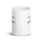 My Quiet Time Is Non-Negotiable | White Glossy Mug | Great Introvert Gift white-glossy-mug-white-15-oz-front-view-67dd74c98c949 Kitchen & Dining > Drinkware > Mugs