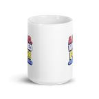 A.D.D. Wired For Greatness | White Glossy Mug | The Neurospicy Store