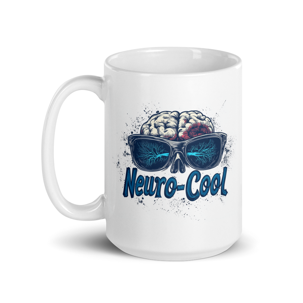 Neuro-Cool | White Glossy Mug | The Neurospicy Store