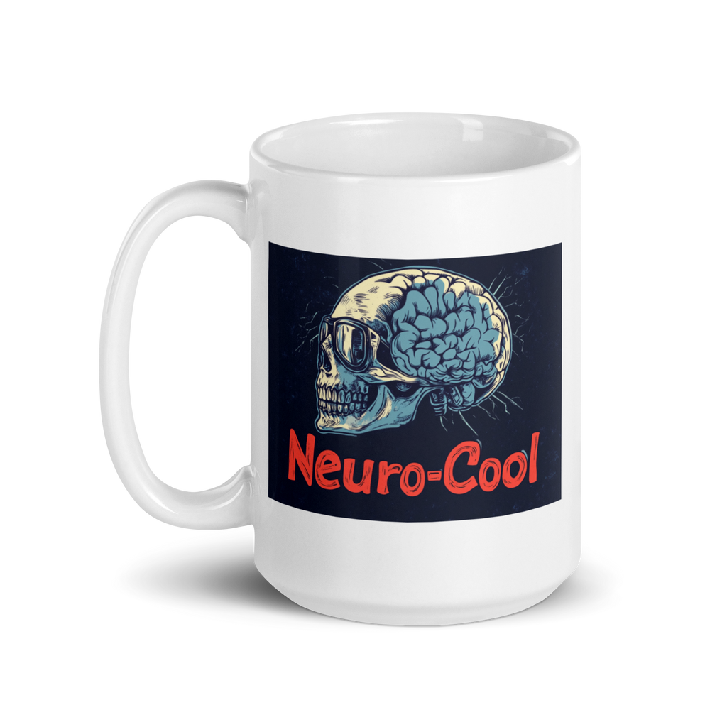 Neuro-Cool | White Glossy Mug | The Neurospicy Store