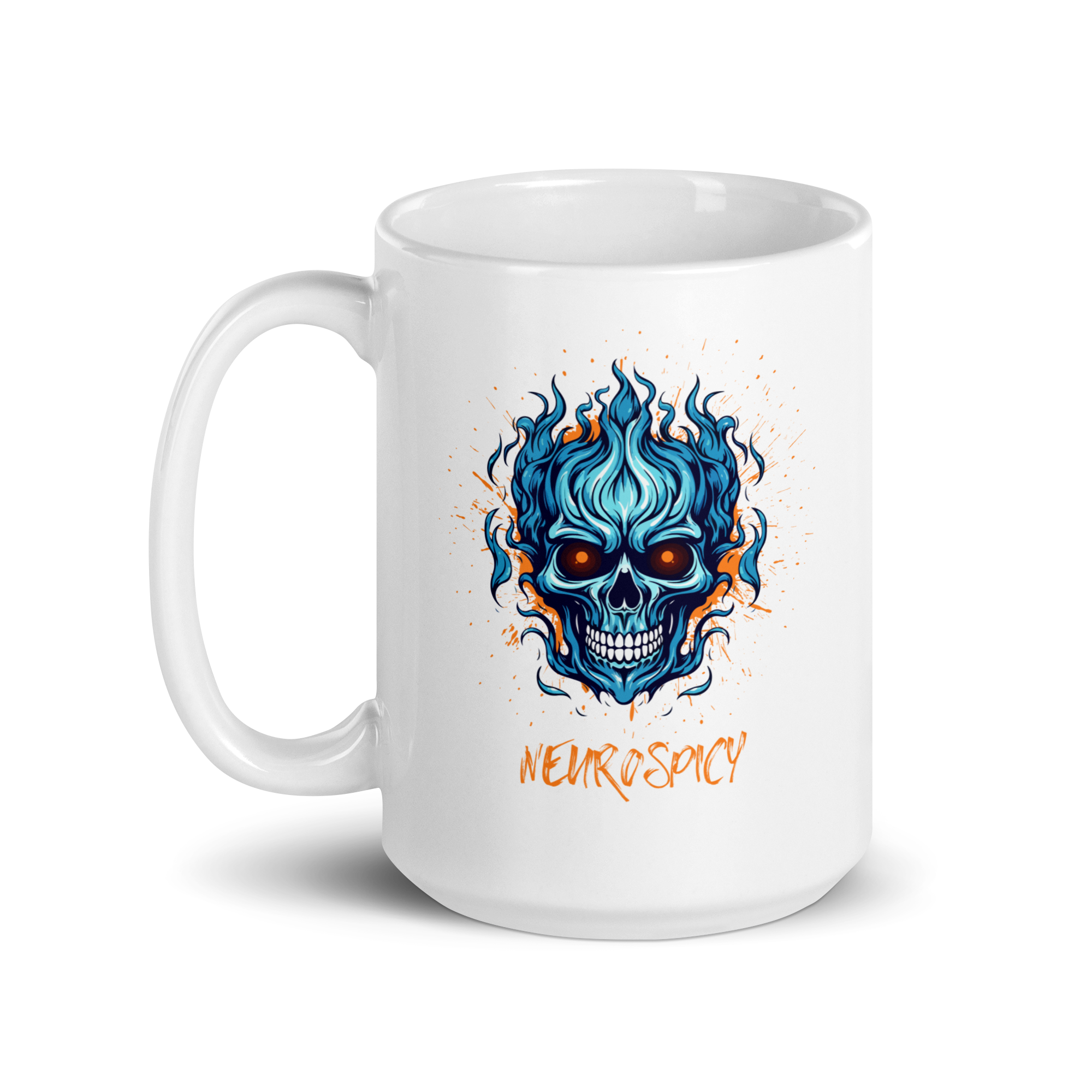 Neurospicy | White Glossy Mug | The Neurospicy Store