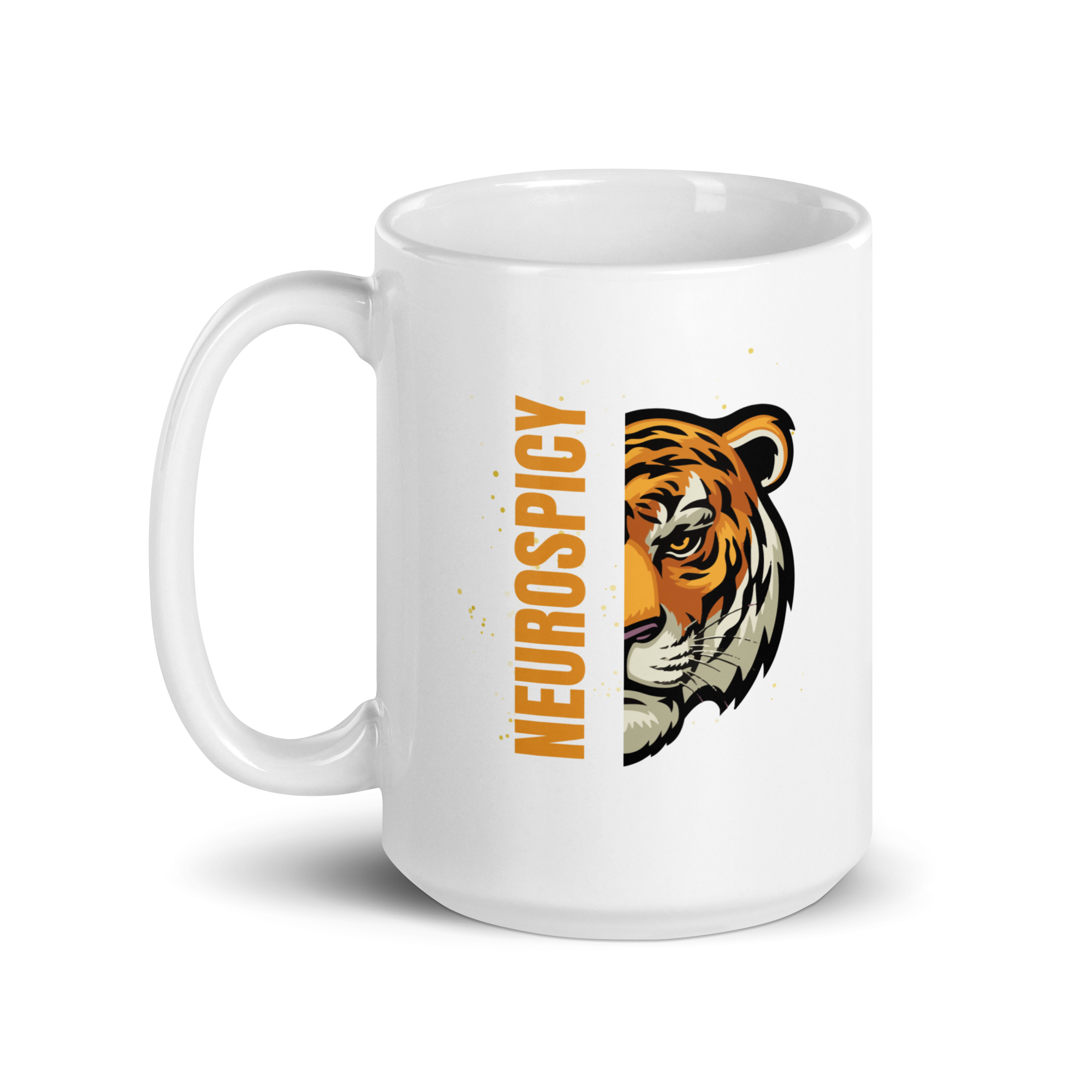 Neurospicy | White Glossy Mug | The Neurospicy Store