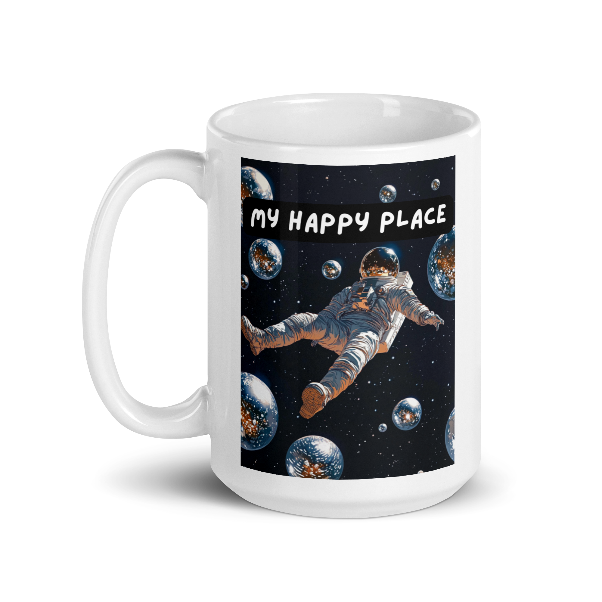 My Happy Place | White Glossy Mug | The Neurospicy Store
