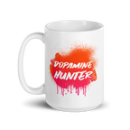 Dopamine Hunter | White Glossy Mug | The Neurospicy Store