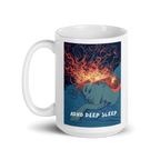 ADHD Deep Sleep | White Glossy Mug | The Neurospicy Store