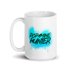 Dopamine Hunter | White Glossy Mug | The Neurospicy Store