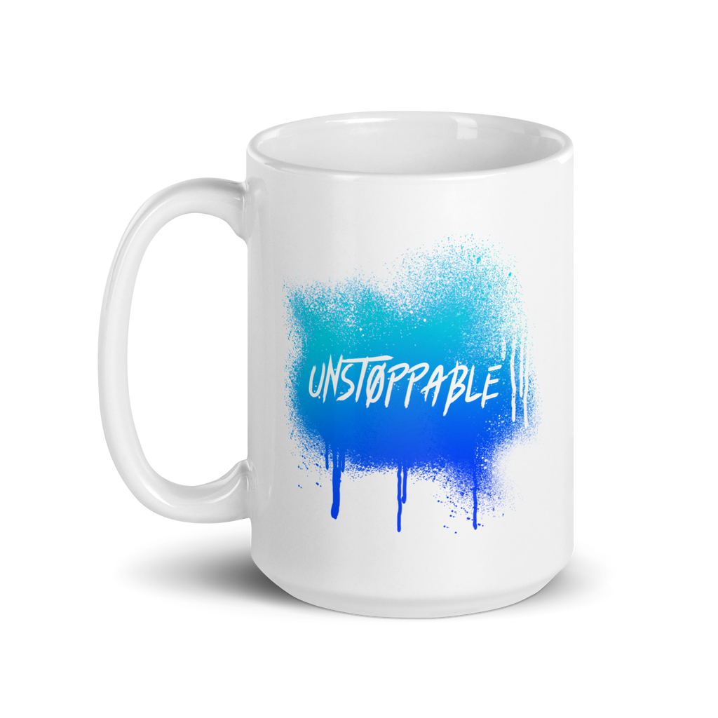Unstoppable | White Glossy Mug | The Neurospicy Store