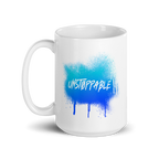 Unstoppable | White Glossy Mug | The Neurospicy Store