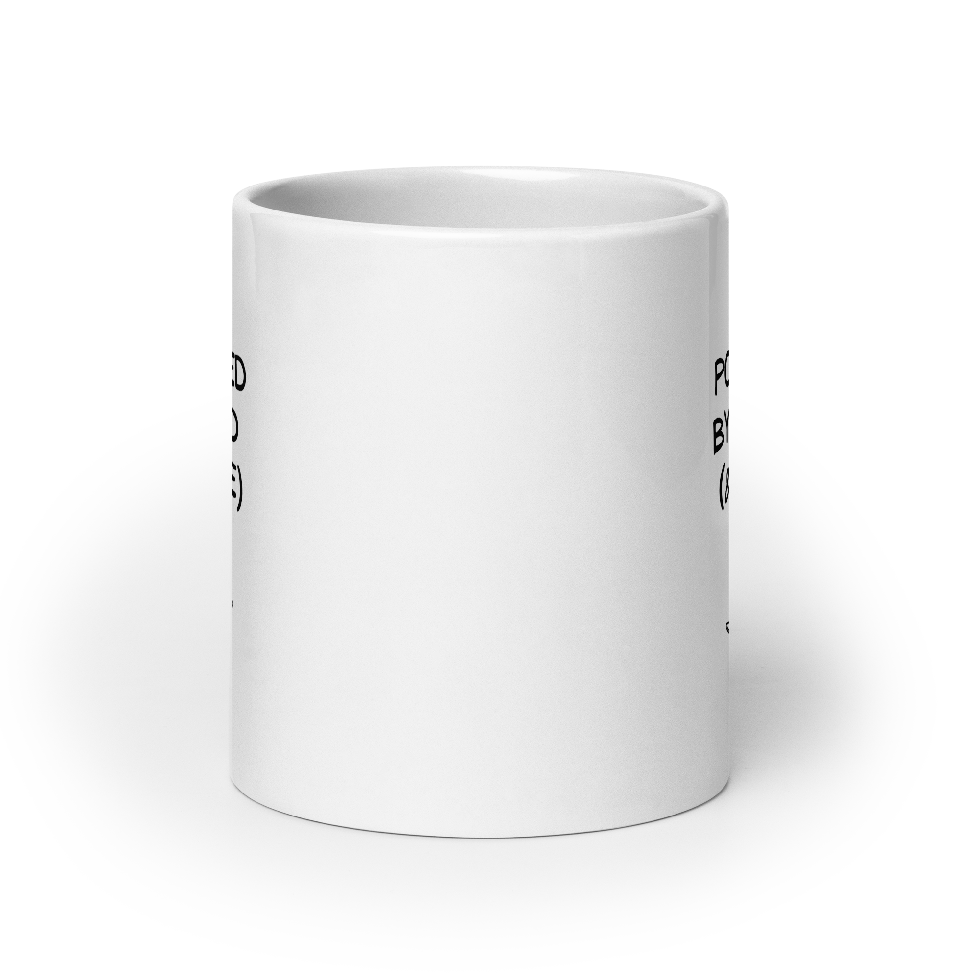 Powered by ADHD (& Wine) | White Glossy Mug | The Neurospicy Store