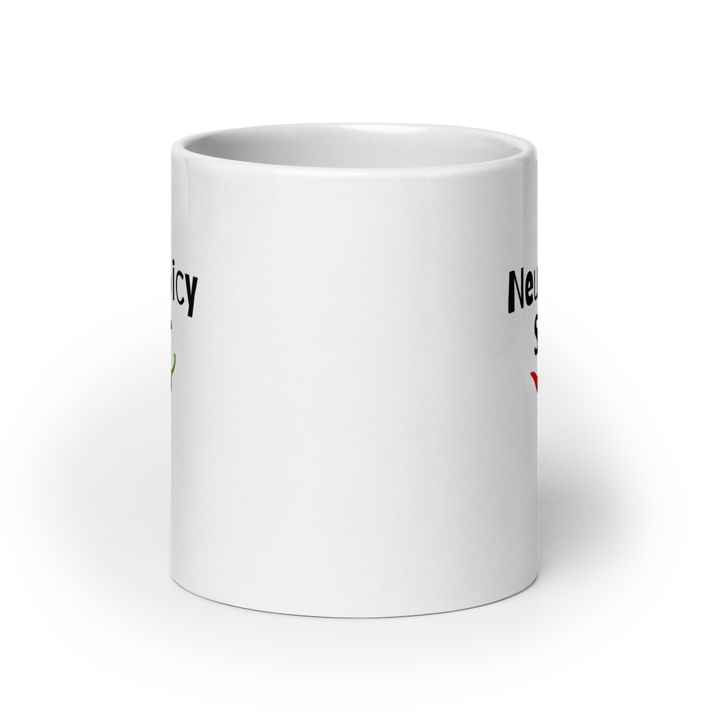Neurospicy Sister | White Glossy Mug | The Neurospicy Store