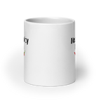 Neurospicy Mom Mug | White Glossy Mug | Gift for ND Moms white-glossy-mug-white-20-oz-front-view-67d825bda4d6e Kitchen & Dining > Drinkware > Mugs