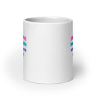 (ADHD+Me) Because Life Needs More Colour! | White Glossy Mug | The Neurospicy Store