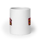 Neurospicy and Unstoppable | White Mug | Neurodivergent Gift white-glossy-mug-white-20-oz-front-view-67d865e89a065 Kitchen & Dining > Drinkware > Mugs