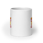 Neurospicy And Wired For Greatness | White Glossy Mug | The Neurospicy Store