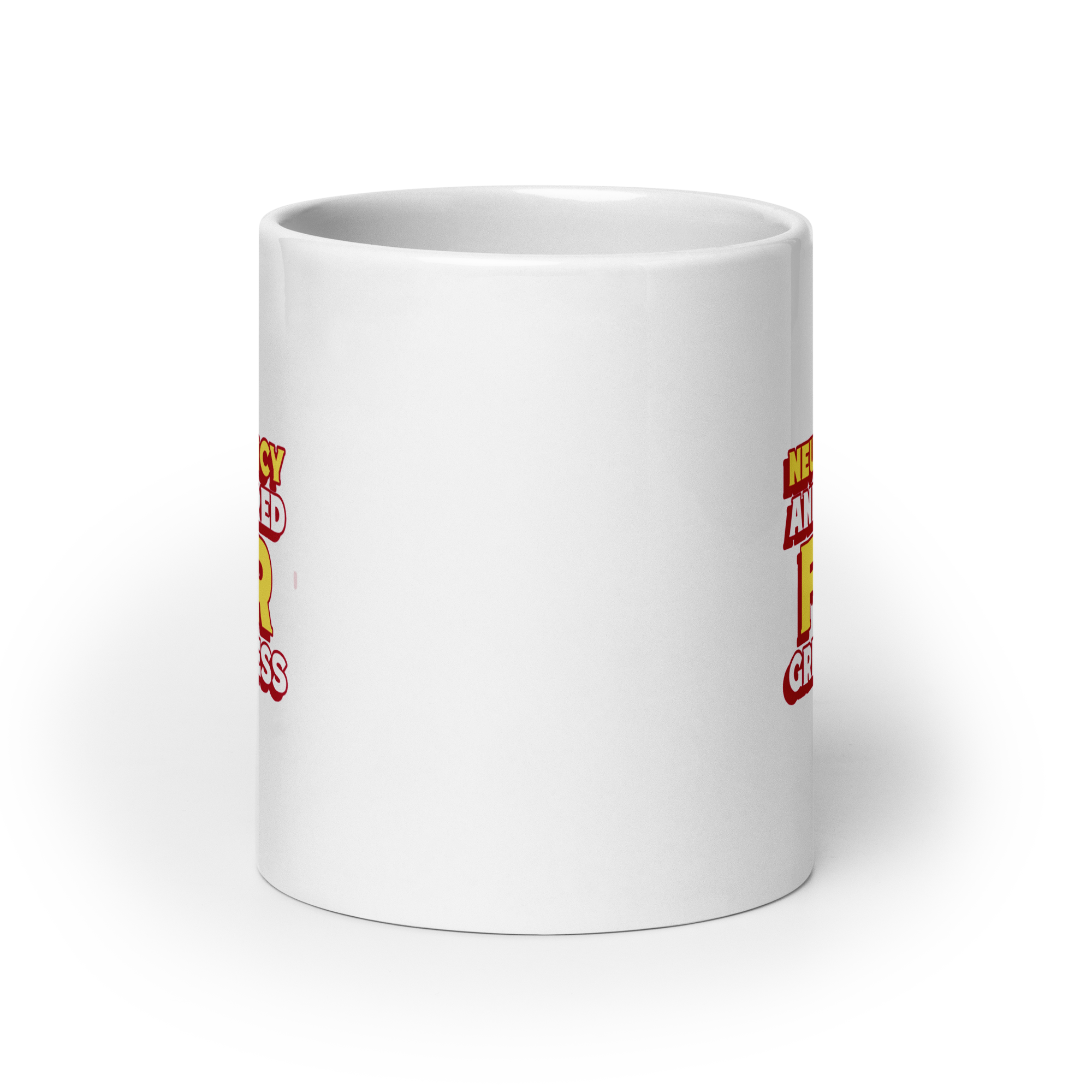 Neurospicy And Wired For Greatness | White Glossy Mug | The Neurospicy Store