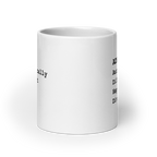 ADHD Authentically Different Happily Diverse | White Glossy Mug | The Neurospicy Store