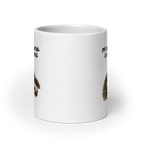 My Spirit Animal is A Hedgehog | White Glossy Mug | The Neurospicy Store