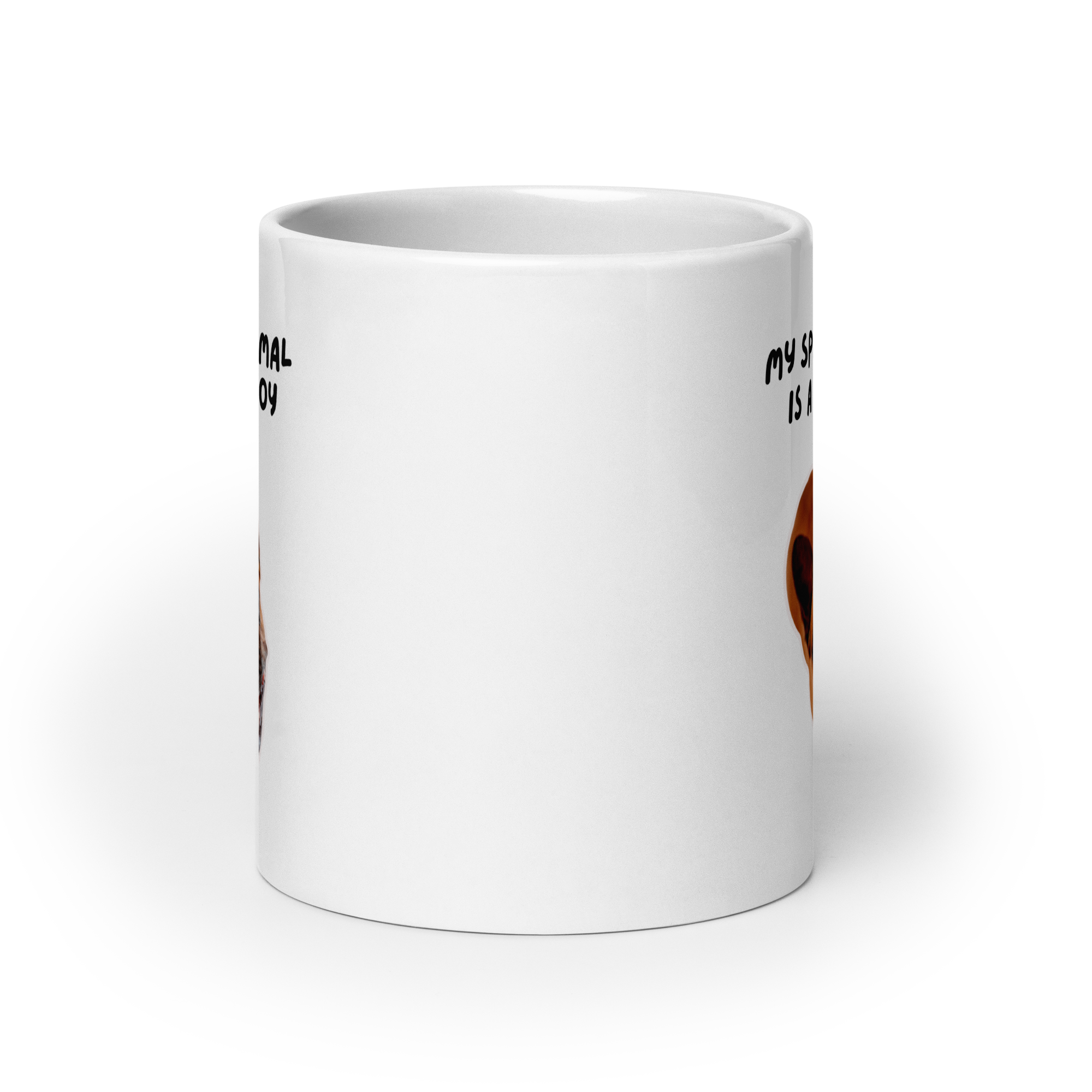 My Spirit Animal Is A Good Boy | White Glossy Mug | The Neurospicy Store