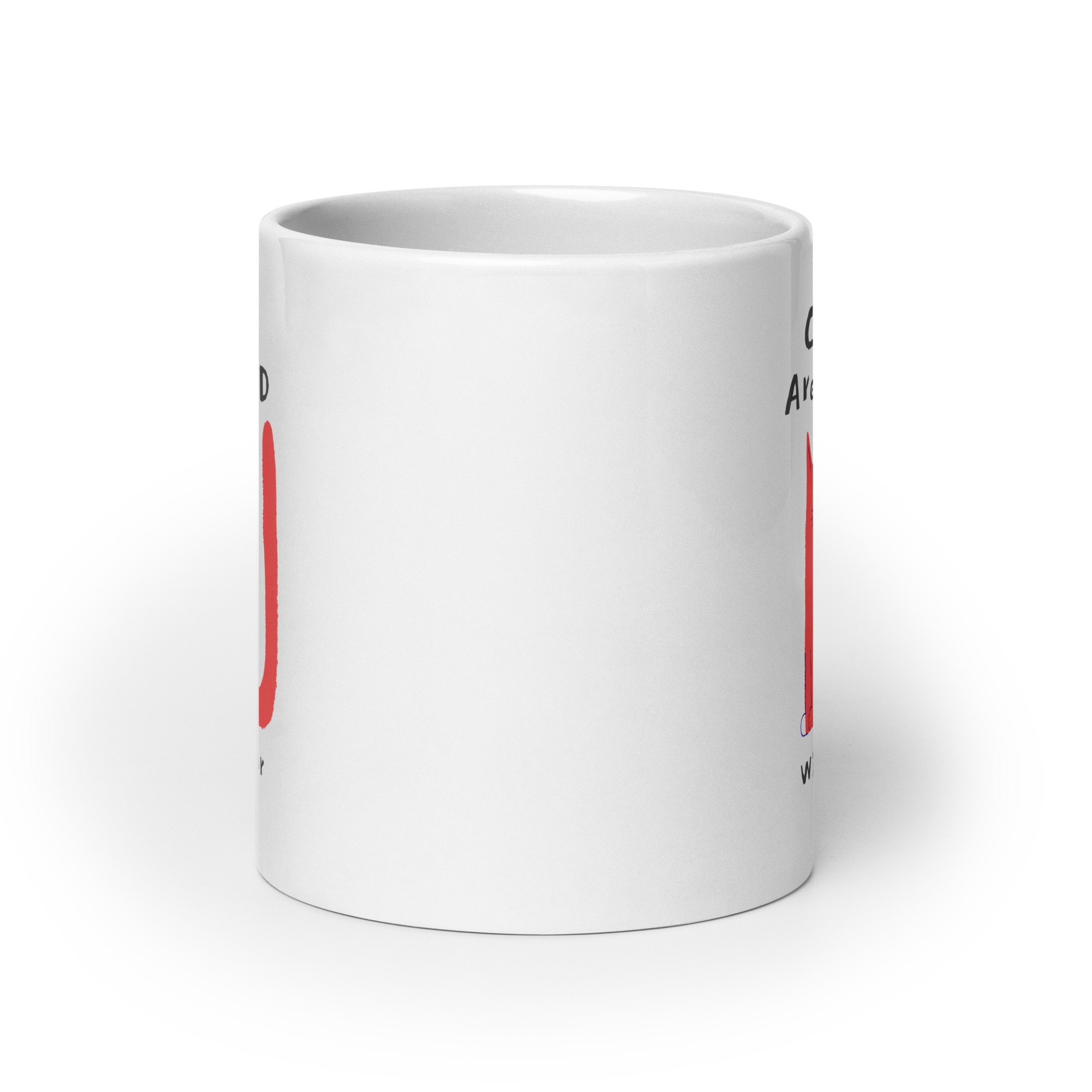 Cats Are ADHD With Fur | White Glossy Mug | The Neurospicy Store