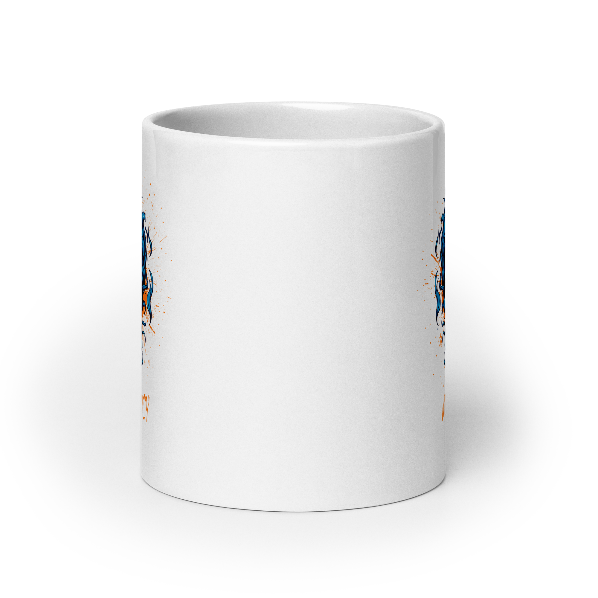 Neuro-Cool | Glossy White Mug | ND Designs with Attitude white-glossy-mug-white-20-oz-front-view-67dc65b0ecf6b Kitchen & Dining > Drinkware > Mugs