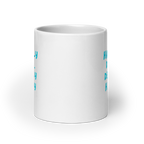 Happily Dull Deeply Happy | Glossy White Mug | Self-Care Gift white-glossy-mug-white-20-oz-front-view-67dc733991f24 Kitchen & Dining > Drinkware > Mugs