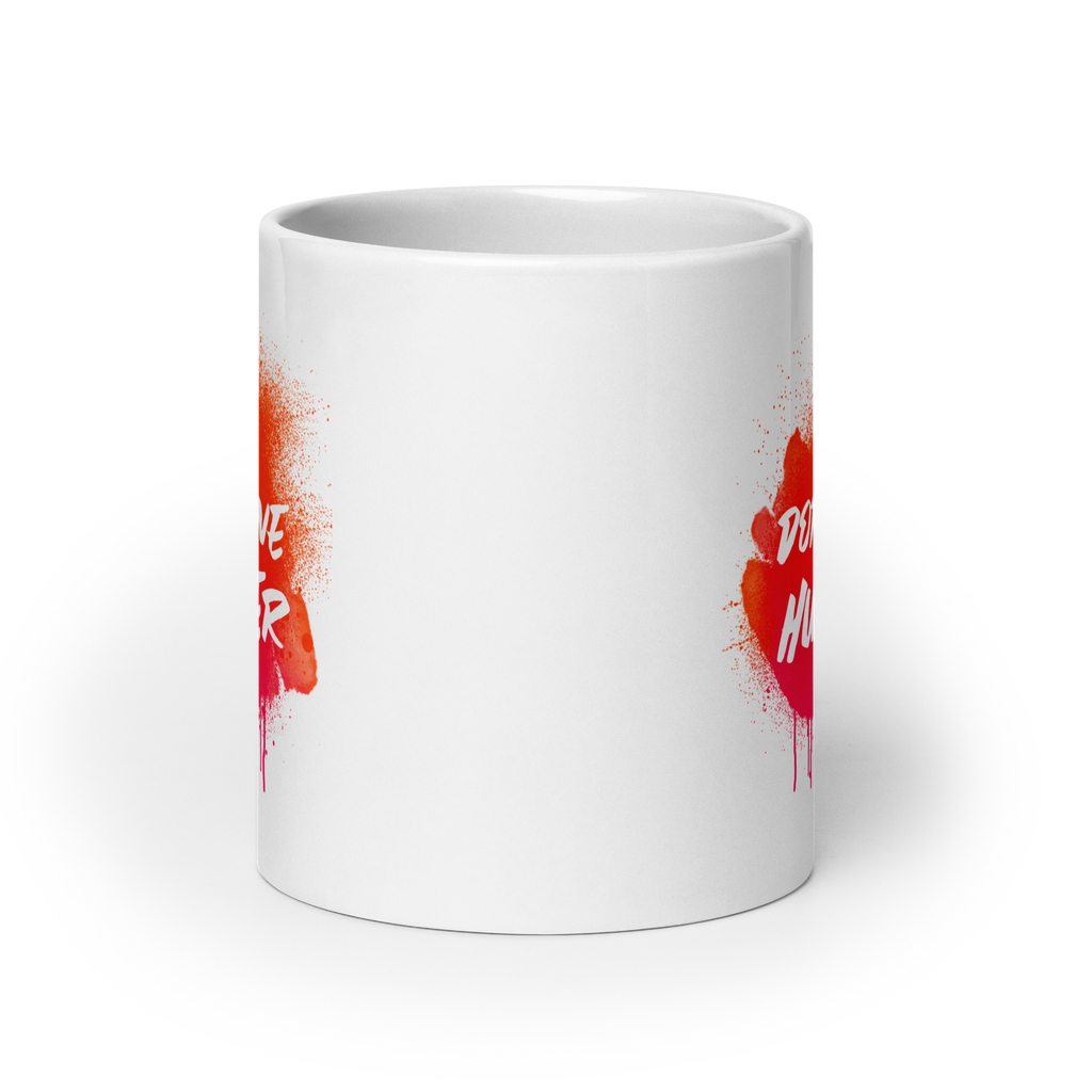 Dopamine Hunter | White Glossy Mug | The Neurospicy Store