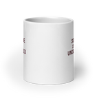 Solitude Is Underrated | IWhite Glossy Mug | Gifts for Introverts white-glossy-mug-white-20-oz-front-view-67dd6cfa5596f Kitchen & Dining > Drinkware > Mugs